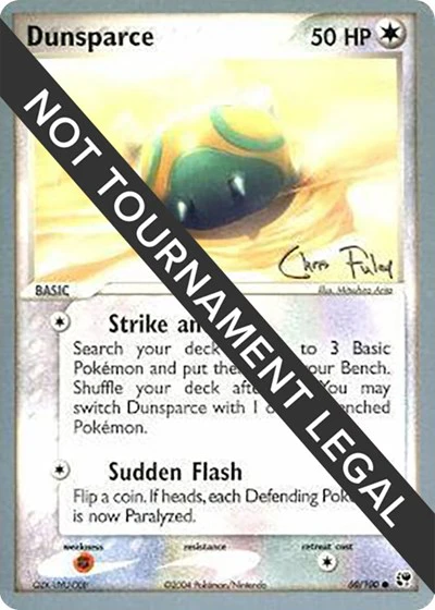 WCD: Dunsparce - 2004 (Chris Fulop)