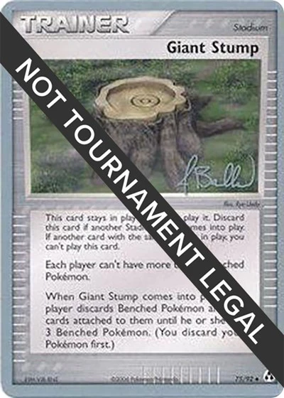 WCD: Giant Stump - 2006 (Jimmy Ballard)