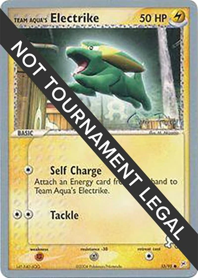 WCD: Team Aqua's Electrike - 2004 (Chris Fulop)