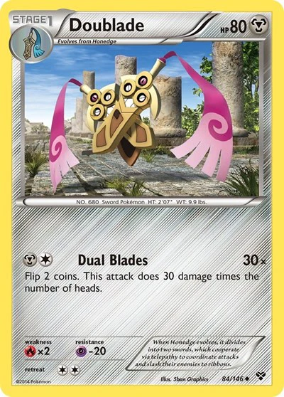 XY: Doublade