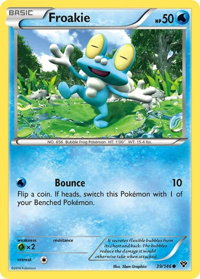 XY: Froakie (Reverse Holofoil)