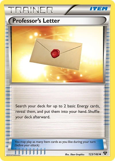 XY: Professor's Letter